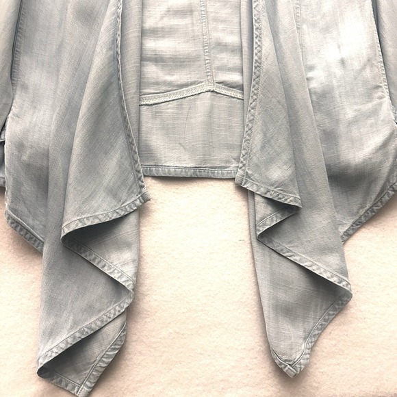 Soft Surroundings Tencel Topper Chambray S Boho Layer Minimalist Capsule Flowy - Picture 3 of 11